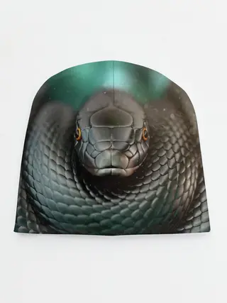 Детская шапка / Чёрная мамба