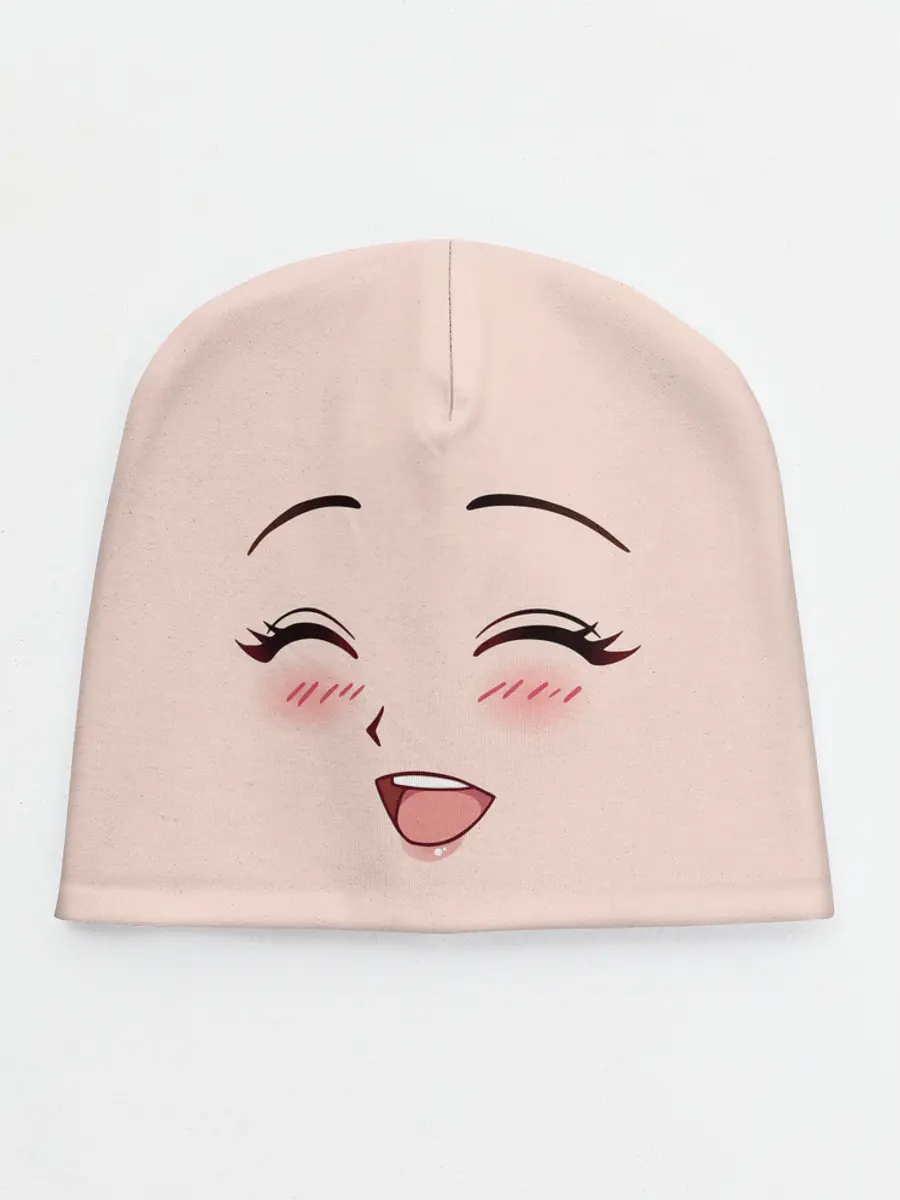 Детская шапка / Сonfused anime face