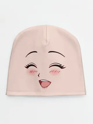 Детская шапка / Сonfused anime face