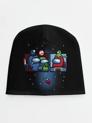 Детская шапка / Among Us | I Voted