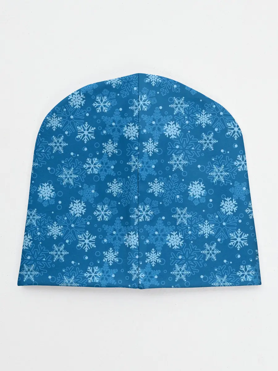 Детская шапка / Снежинки