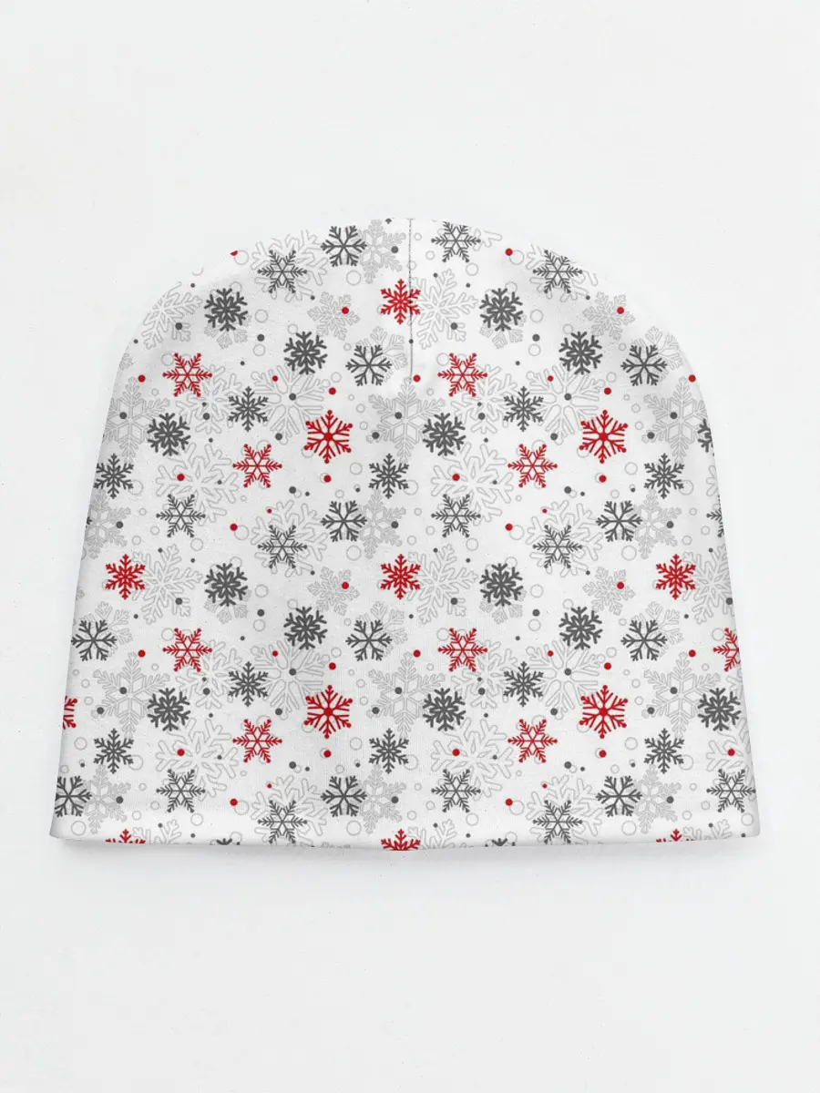 Детская шапка / Снежинки