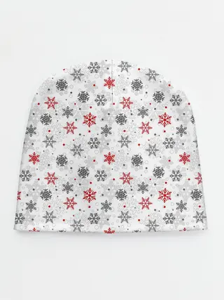 Детская шапка / Снежинки
