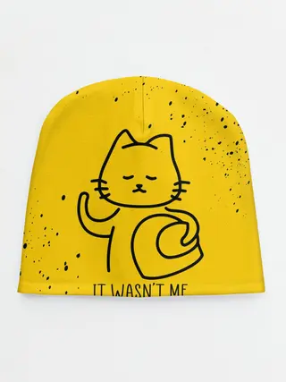 Детская шапка / AMONG US - КОТИК