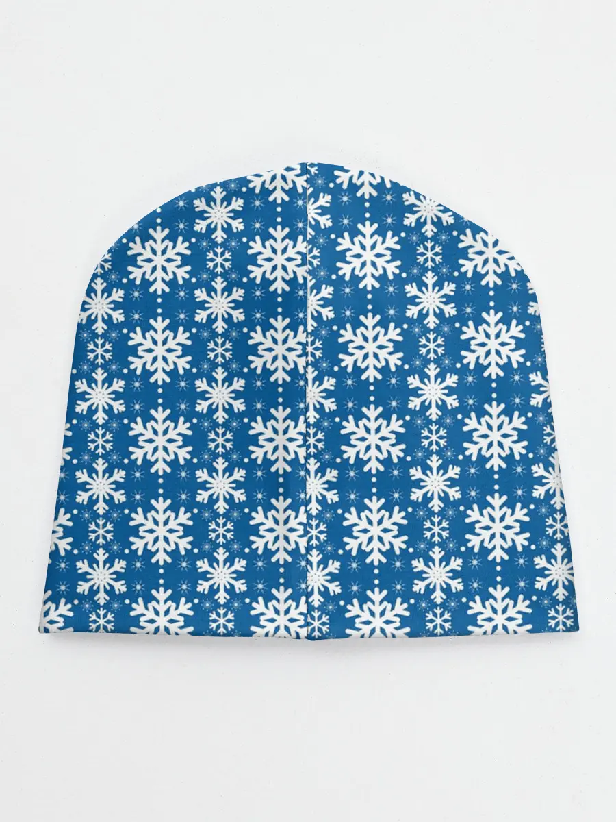Детская шапка / Снежинки