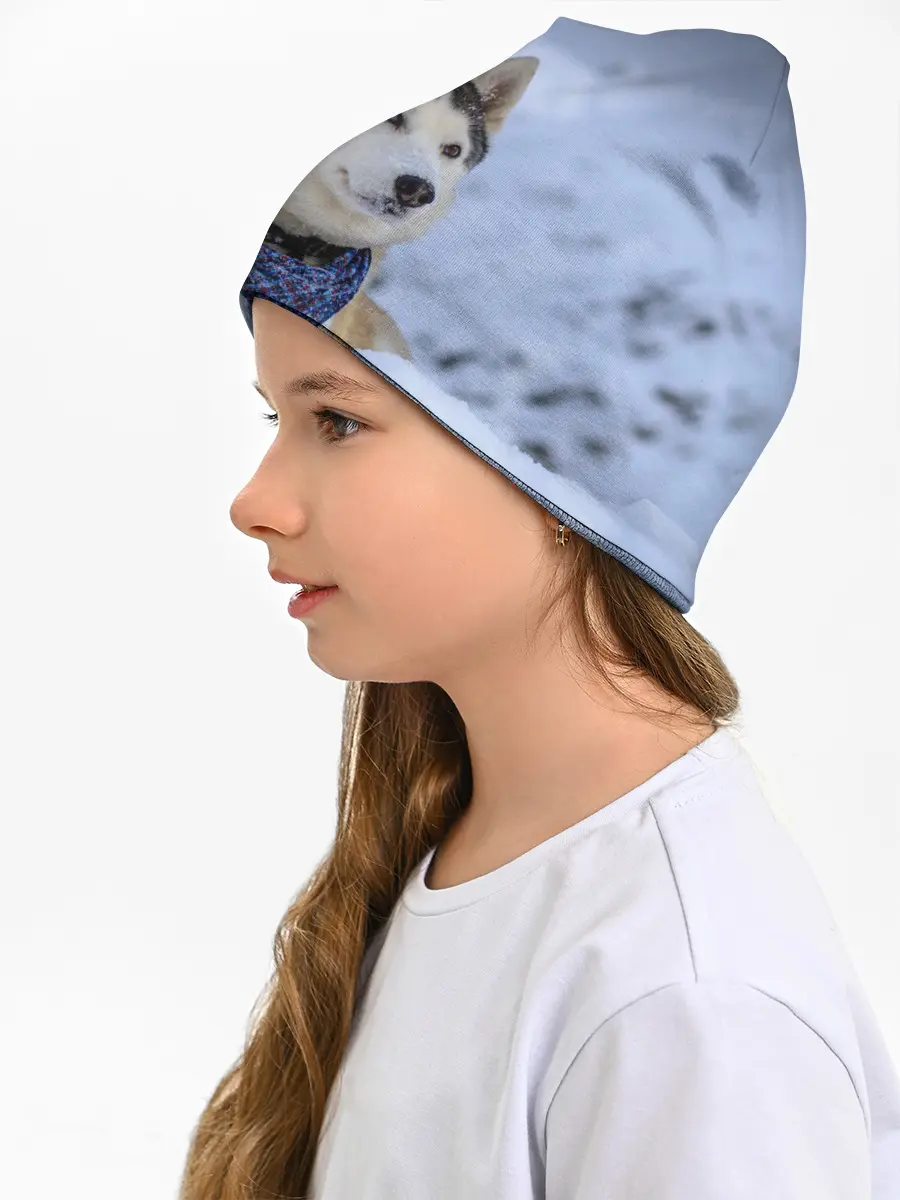 Детская шапка / Хаски