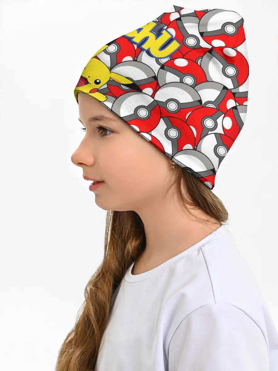 Детская шапка / ПИКАЧУ