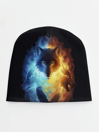 Детская шапка / Волки в огне