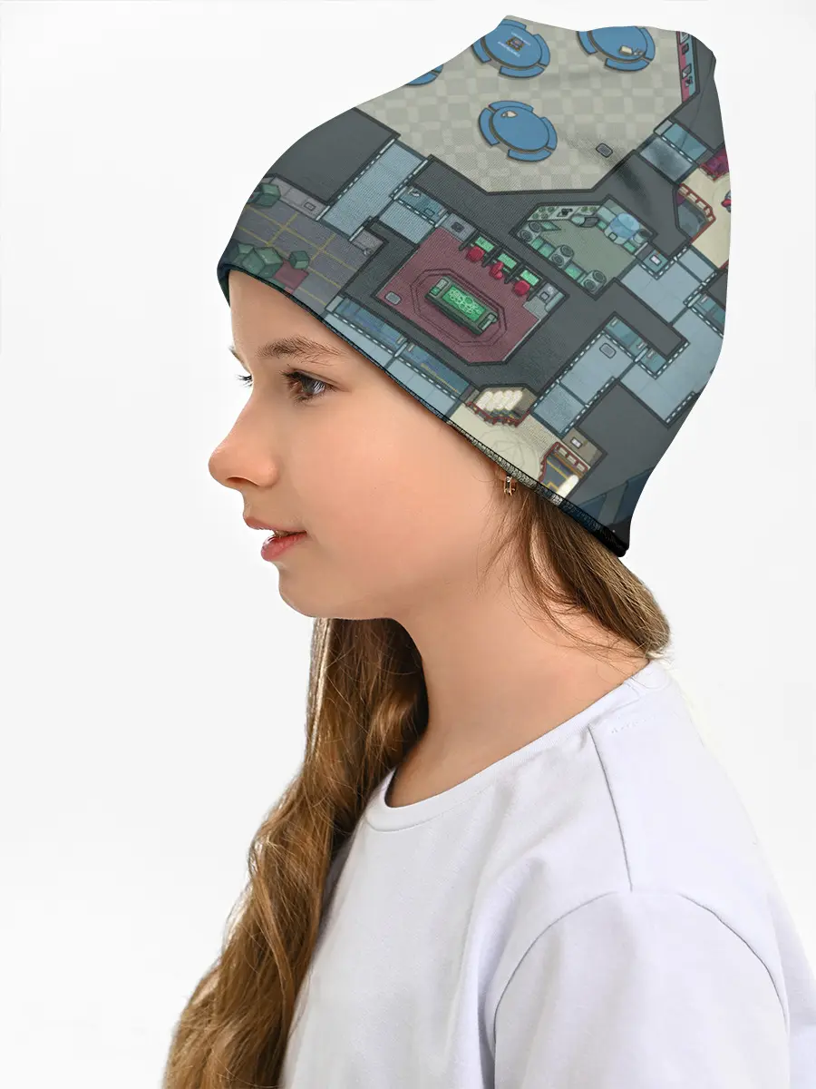 Детская шапка / AMONG US - КАРТА