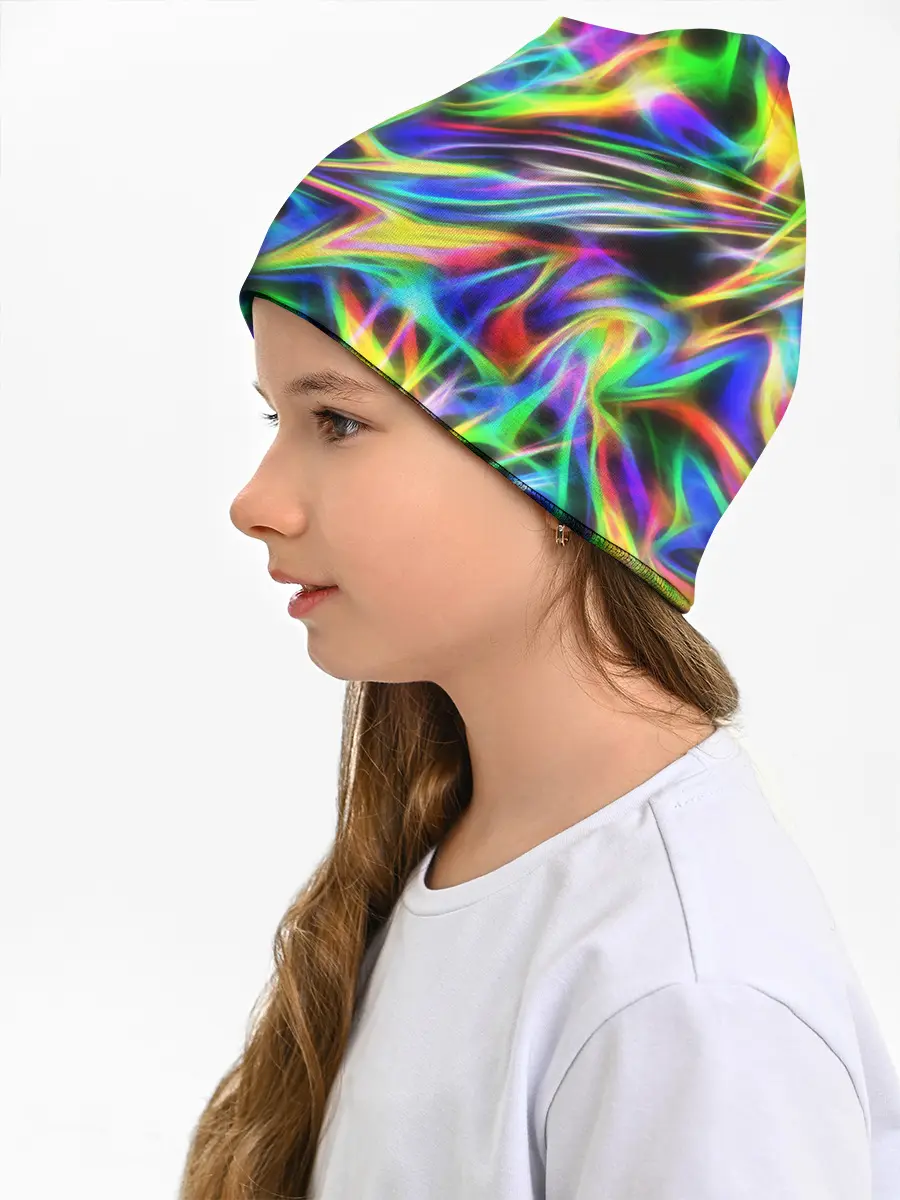 Детская шапка / Космическая хризонтема