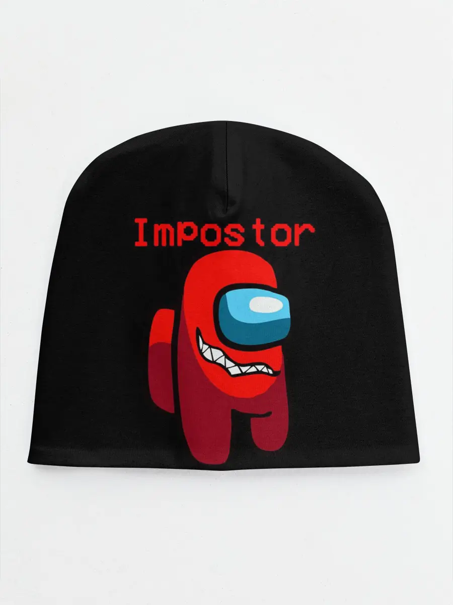 Детская шапка / AMONG US IMPOSTOR