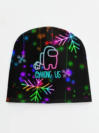Детская шапка / Among Us New Year
