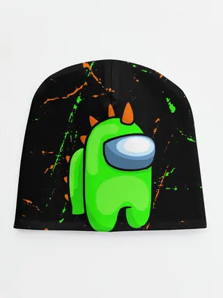 Детская шапка / AMONG US - FORTNITE REX