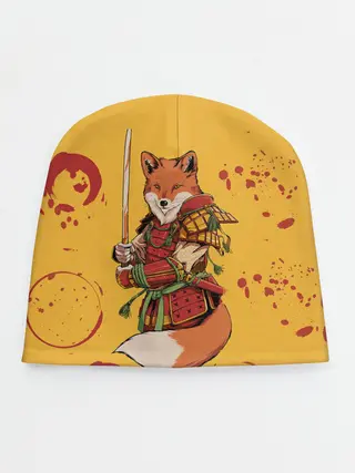Детская шапка / Лис Самурай