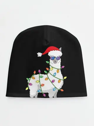 Детская шапка / Рождественская Лама