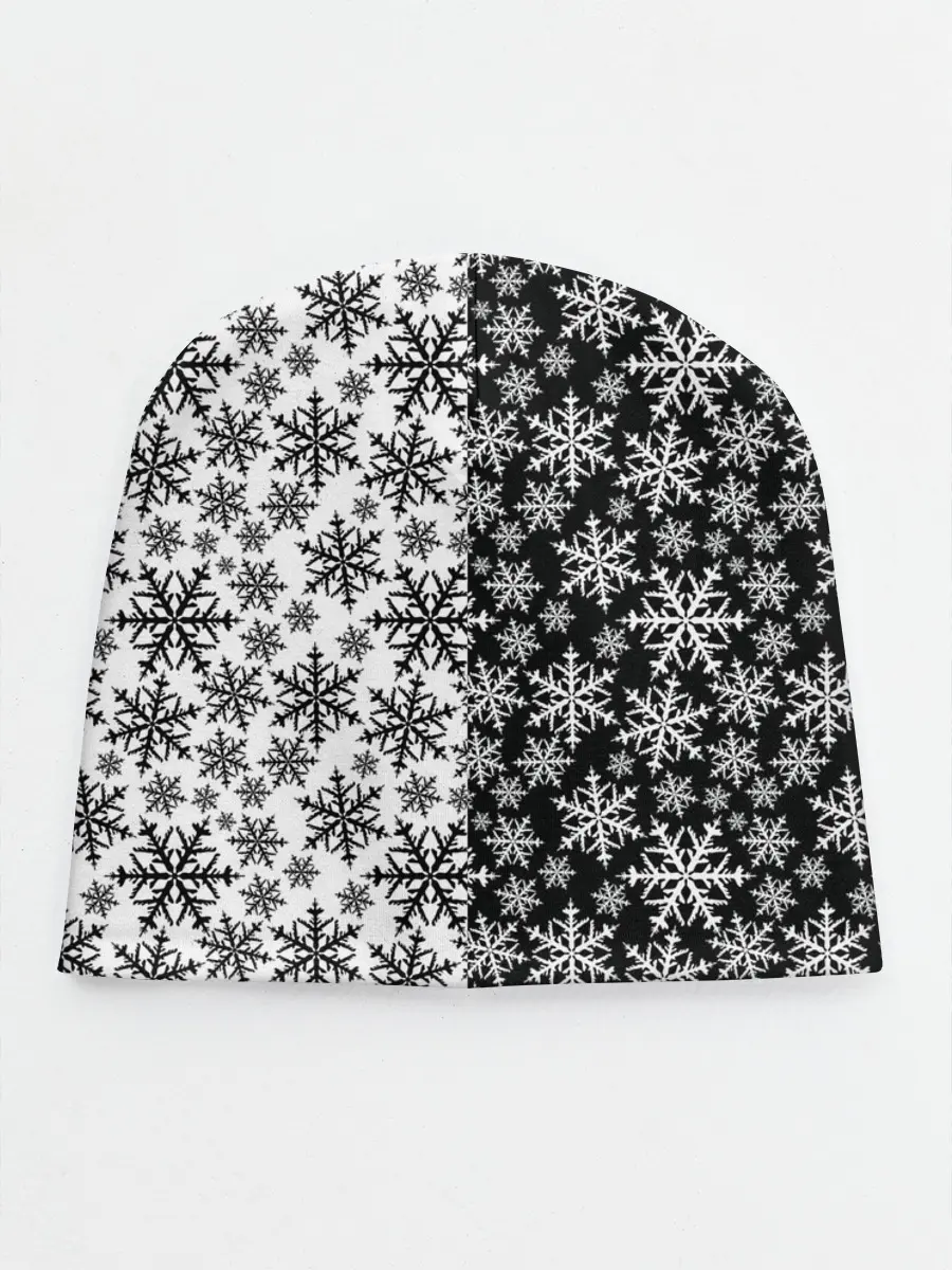 Детская шапка / Снежинки