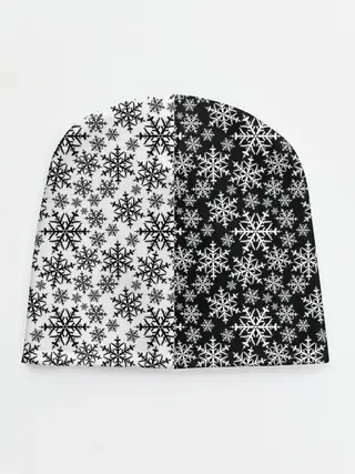Детская шапка / Снежинки