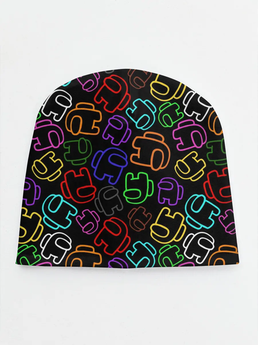 Детская шапка / AMONG US NEON