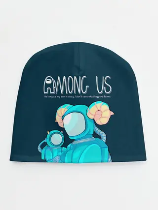 Детская шапка / Among Us