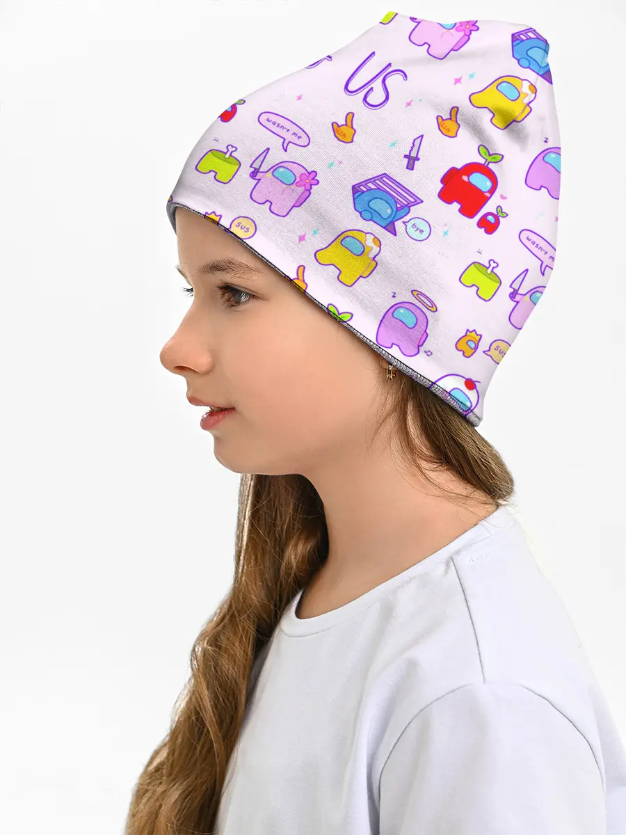 Детская шапка / Among Us