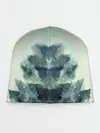 Детская шапка / акварельный лес градиент