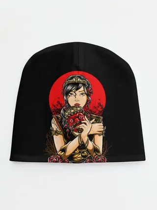 Детская шапка / ДЕВУШКА В МАСКЕ