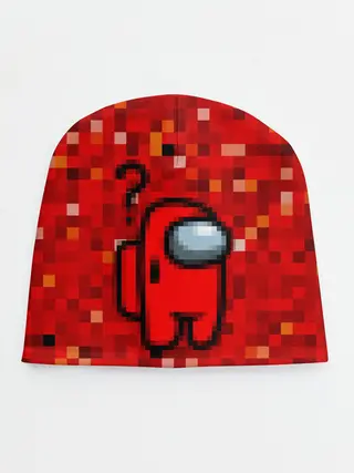 Детская шапка / Pixel Among Us