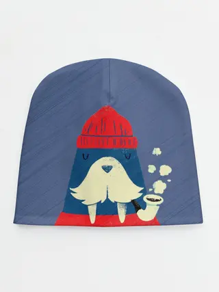Детская шапка / Морж