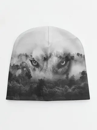 Детская шапка / Волк в лесу