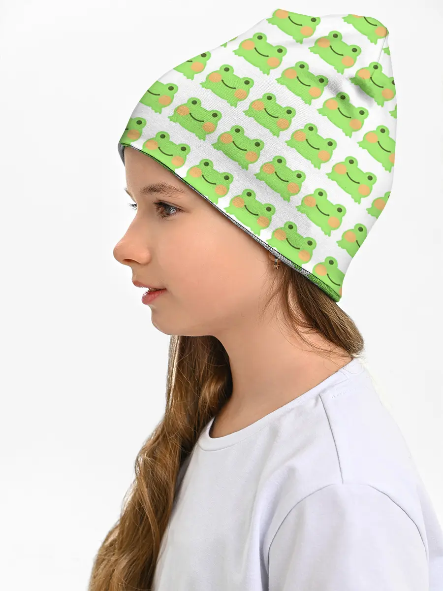 Детская шапка / лягушка