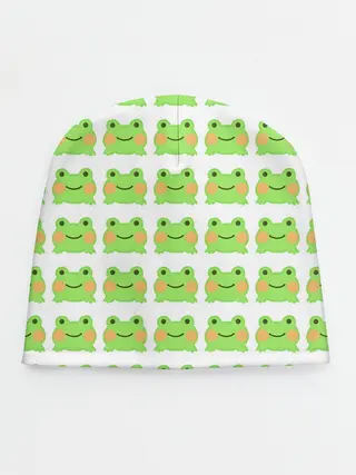 Детская шапка / лягушка