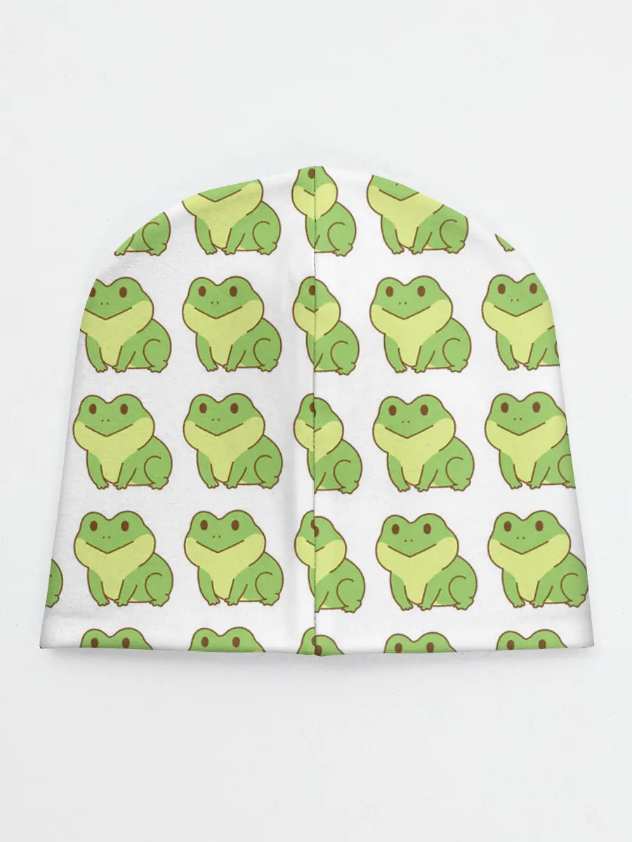 Детская шапка / лягушки