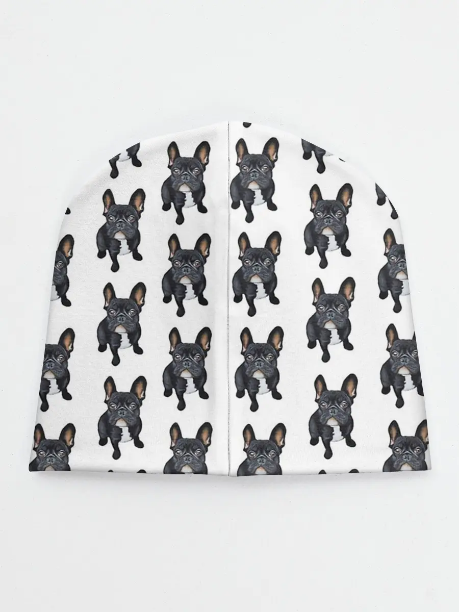 Детская шапка / Бульдожки