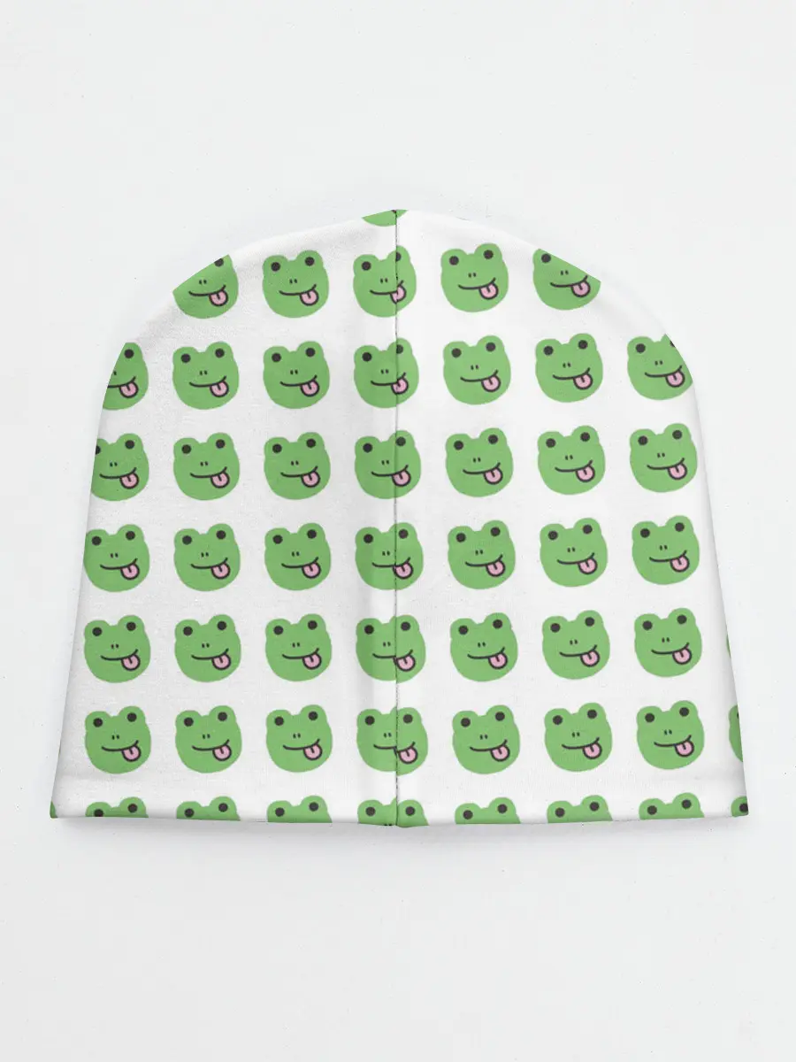Детская шапка / лягушки