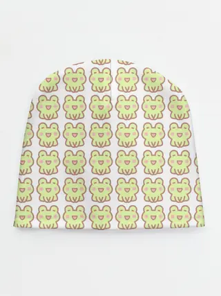 Детская шапка / милые лягушки