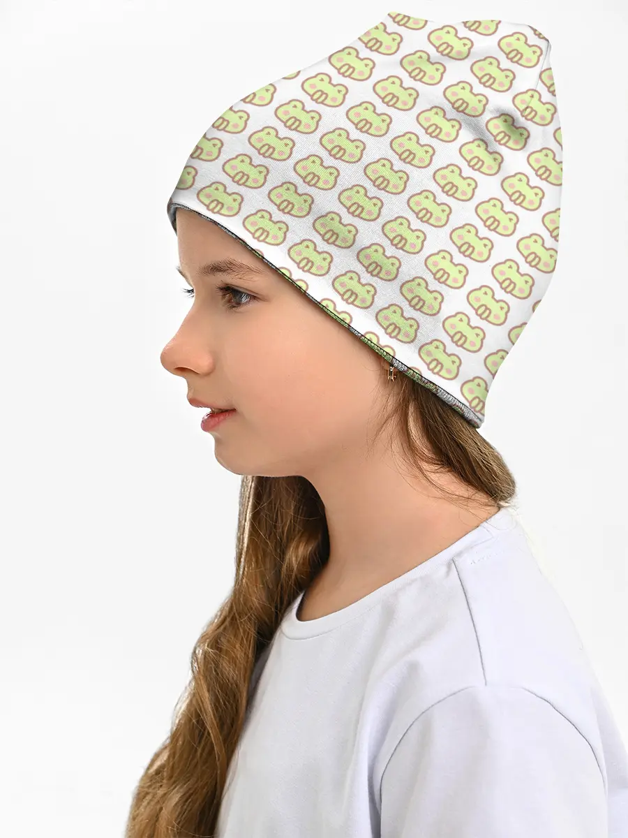 Детская шапка / лягушечки