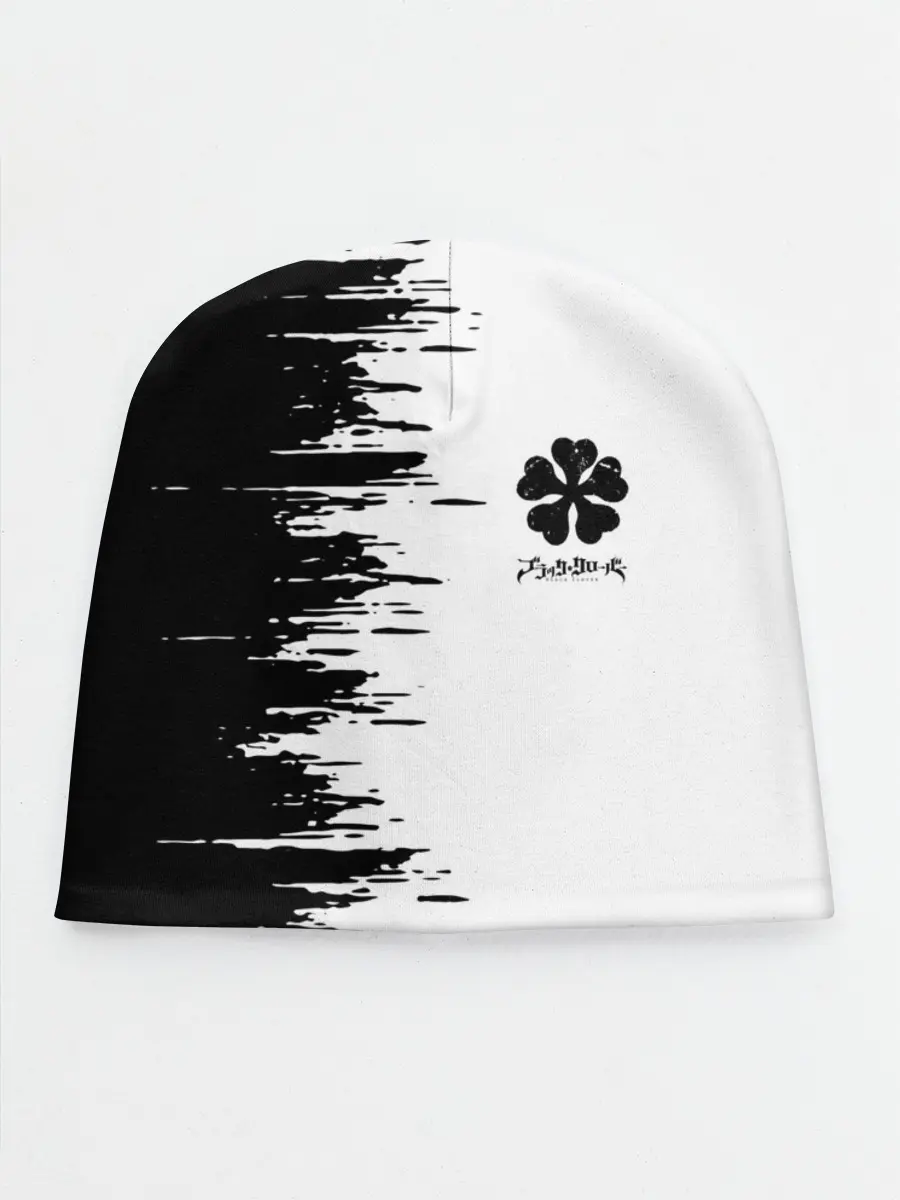 Детская шапка / Чёрный клевер,