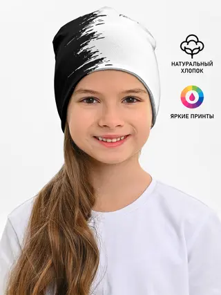 Детская шапка / Чёрный клевер,