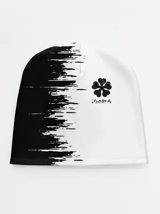Детская шапка / Чёрный клевер,