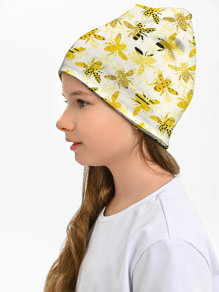 Детская шапка / Разные Пчелы