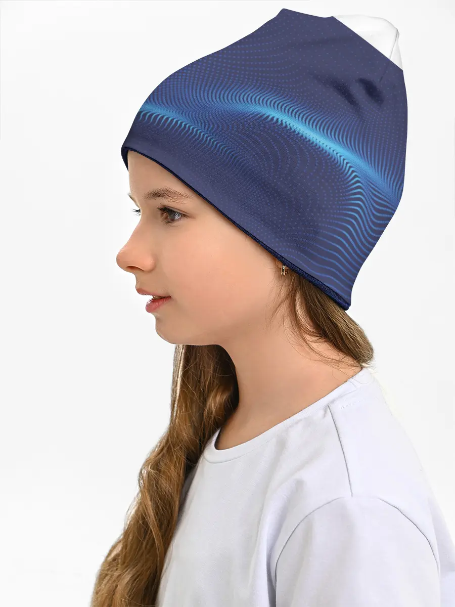 Детская шапка / 3D волна