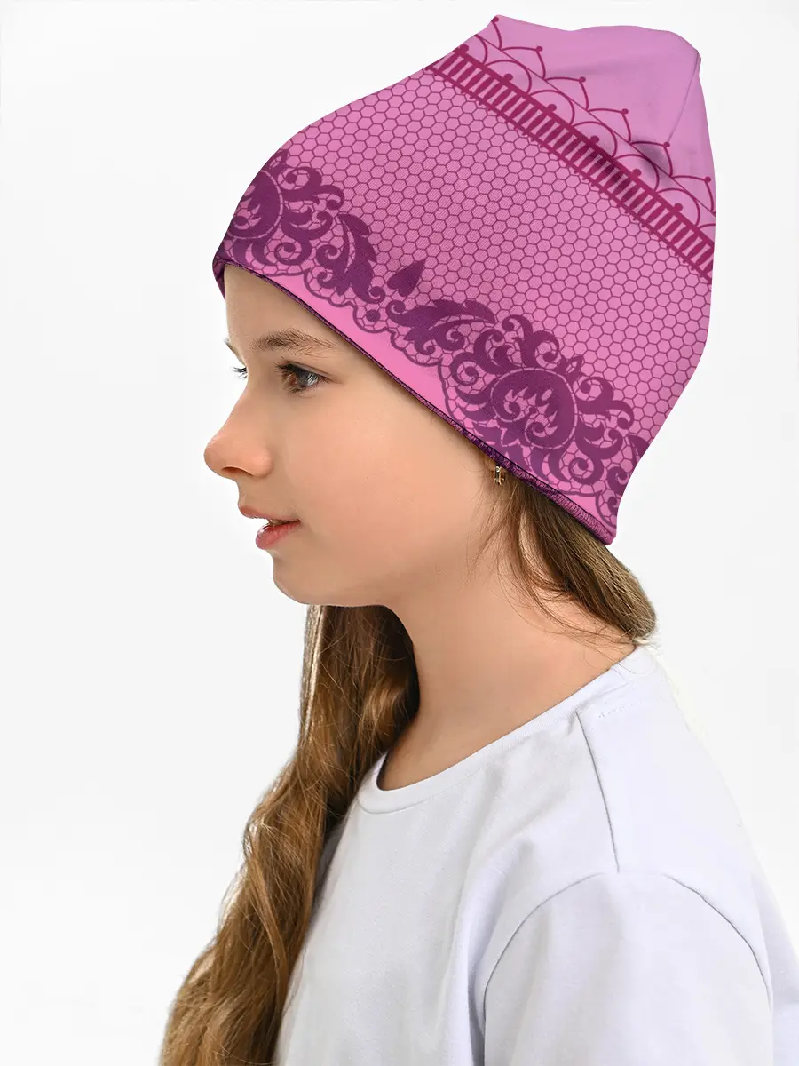 Детская шапка / Кружева