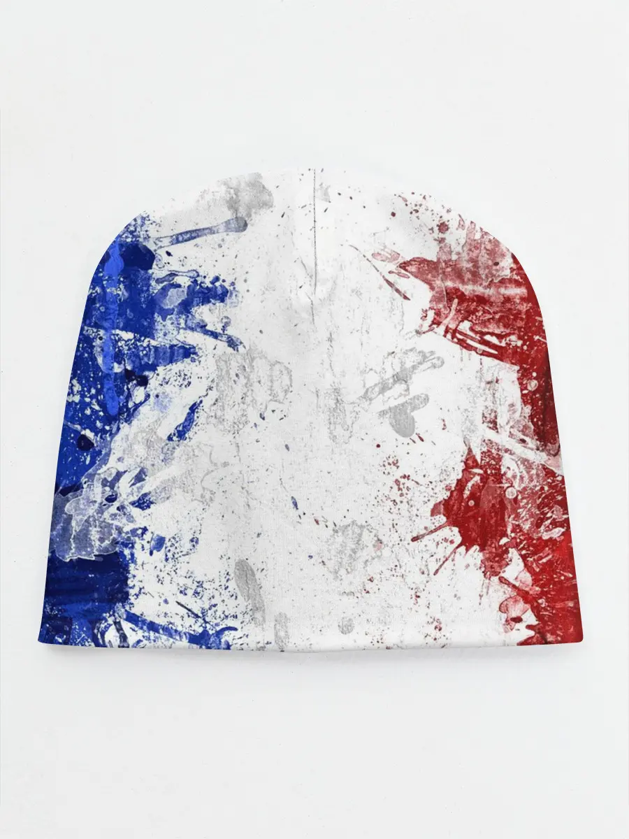 Детская шапка / BLUE WHITE & RED