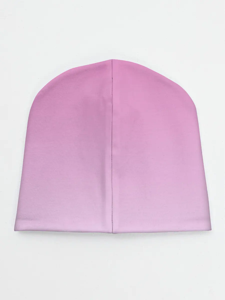 Детская шапка / розовая ромашка