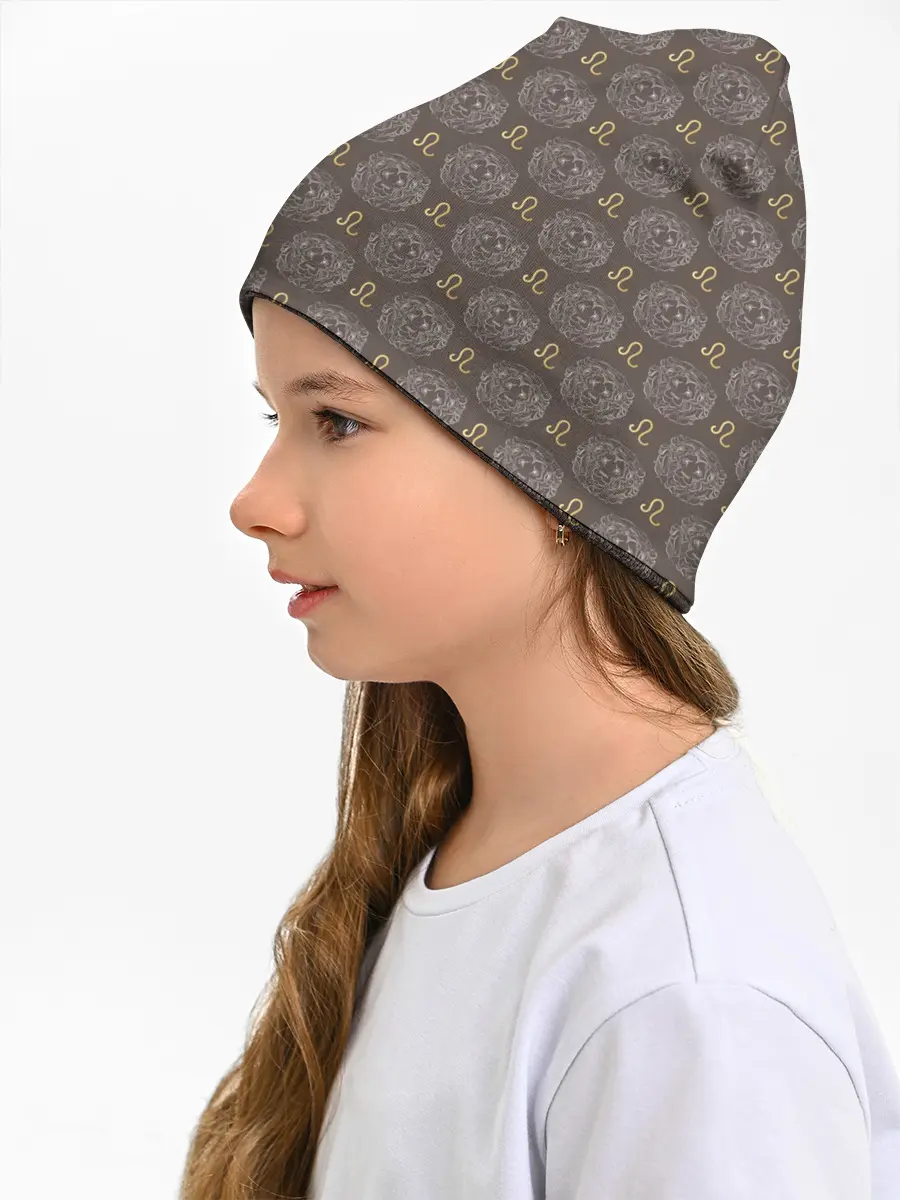 Детская шапка / Лев