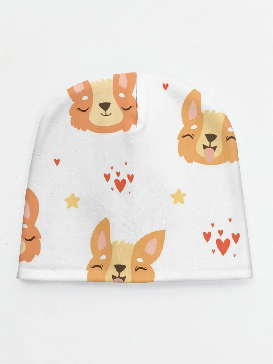 Детская шапка / Милый Корги