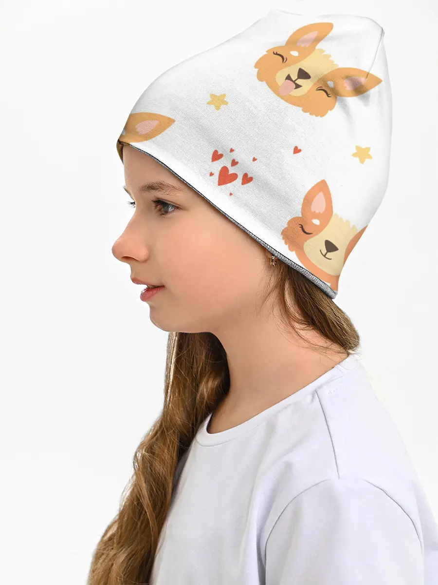 Детская шапка / Милый Корги