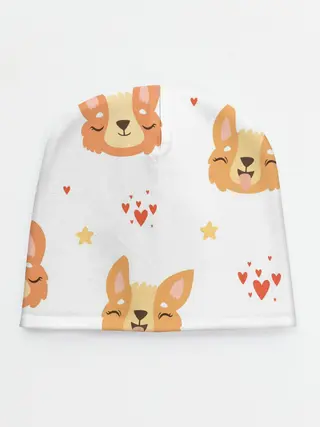 Детская шапка / Милый Корги