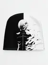 Детская шапка / Токийский гуль черно белый Кен