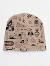 Детская шапка / принт в стиле тату
